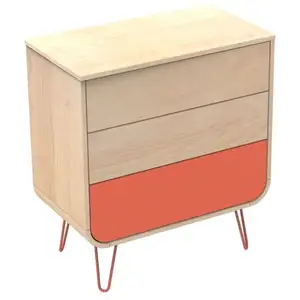 Commode pieds fil Galopin ROSE Sauthon Original pas cher