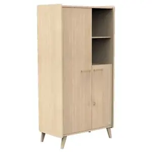 Sauthon Armoire 2 Portes 2 Niches Arty - Sauthon Meubles pas cher