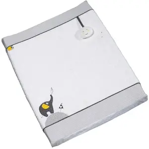 Comparateur de prix : Matelas à langer en coton blanc taille 68x52x5cm BABYFAN - Sauthon TU