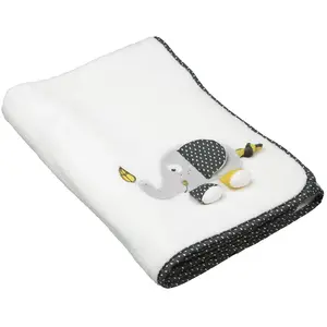 Couverture bébé - Sauthon - Babyfan - Blanc - 75x100cm - Polyester pas cher