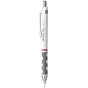 Comparateur de prix : rOtring Tikky Porte-mine HB 0,70 mm, corps blanc