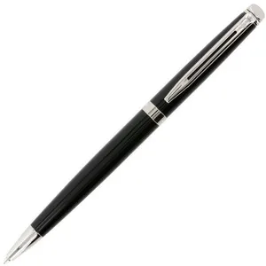 Stylo bille Hémisphère laqué noir & palladium pointe moyenne Waterman
