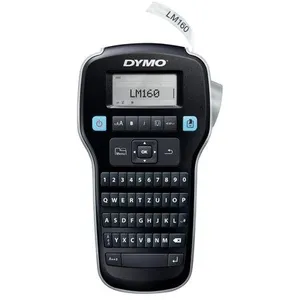Dymo LabelMANAGER 160 - Etiqueteuse - Noir et blanc - Rouleau (1,3 cm) - impression par 2 lignes pas cher