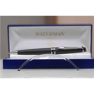 Comparateur de prix : Waterman Expert: stylo Bille Noir Mat CT, Encre Bleu Taille Moyenne