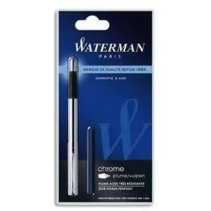 Comparateur de prix : Stylo plume Waterman Finition chromée