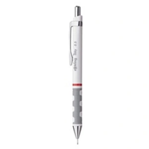 Comparateur de prix : rOtring Tikky Porte-mine HB 0,50 mm, corps blanc