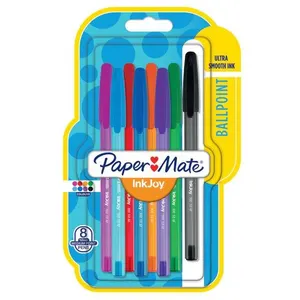 Pack de 8 stylos à bille Papermate InkJoy FunVendu parmanutan