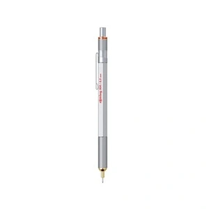 Comparateur de prix : Portemine mécanique rétractable rOtring 800 | 0,5 mm | argent (1904449)