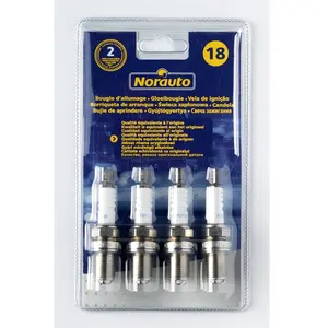 4 Bougies D'allumage Norauto Bn18 pas cher