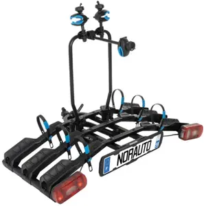 Porte-vélos Sur Attelage Norauto E-fit 100-3 Pour 3 Vélos Compatible V... pas cher