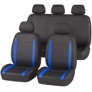 Jeu Complet De Housses Universelles Voiture 1er Prix Bleu Et NoirVendu parnorauto