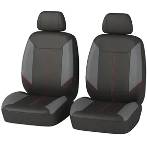 Jeu De 2 Housses Universelles Sièges Avant Voiture Norauto Hathor Noir...Vendu parnorauto