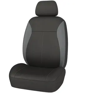 1 Housse Universelle Siège Avant Utilitaire 1er Prix Gris Et Noir Avec... pas cher