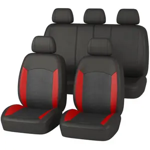 Jeu Complet De Housses Universelles Voiture Norauto Deimos Rouge Et No...Vendu parnorauto