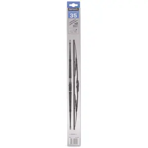 2 Balais D'essuie-glace Norauto Conventional 35 450mm/450mm pas cher