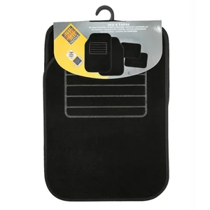 Jeu Complet De Tapis De Voiture Universels Noirs Moquette 1er PrixVendu parnorauto