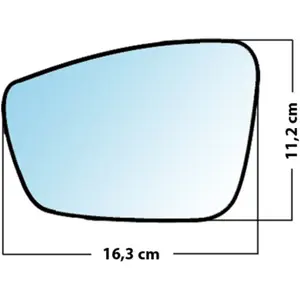Mad Miroir De Rechange Grand Angle Côté Conducteur Seat Mii 2011  / Skoda Citigo 2011  /Vendu parnorauto