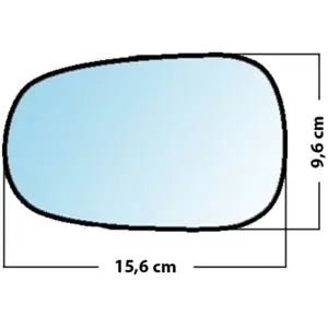 Mad Miroir De Rechange Grand Angle Côté Conducteur Nissan Micra K12 / Renault Clio Ii /Vendu parnorauto
