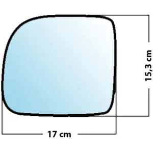Mad Miroir De Rechange Grand Angle Côté Conducteur Renault Kangoo Mk1 / ExpressVendu parnorauto
