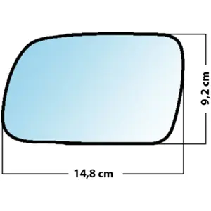 Mad Miroir De Rechange Grand Angle Côté Conducteur Peugeot 307 01>09Vendu parnorauto