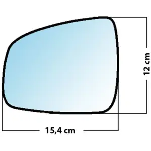 Mad Miroir De Rechange Grand Angle Côté Conducteur Dacia Logan Mcv Sw 2009  / SanderoVendu parnorauto
