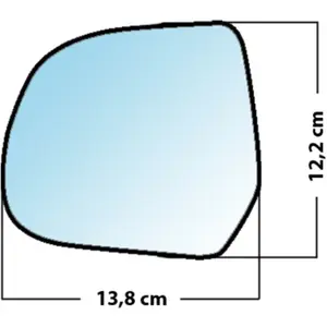 Mad Miroir De Rechange Grand Angle Côté Conducteur Dacia Duster 2010  / Lodgy 2012  /Vendu parnorauto