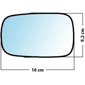 Mad Miroir De Rechange Grand Angle Côté Conducteur Renault Clio Iii 05>12Vendu parnorauto