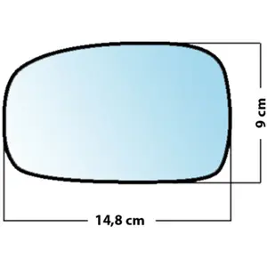 Mad Miroir De Rechange Grand Angle Côté Conducteur Peugeot 306 97>02Vendu parnorauto