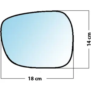 Mad Miroir De Rechange Grand Angle Côté Conducteur Bmw X1 2009 2012 / Bmw X3 2010 Vendu parnorauto
