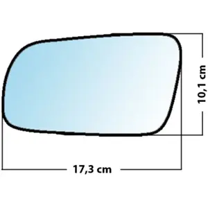 Mad Miroir De Rechange Grand Angle Côté Conducteur Vw Passat / Golf / Seat Arosa / SkodaVendu parnorauto