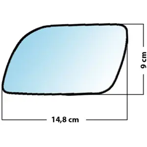Mad Miroir De Rechange Grand Angle Côté Conducteur Vw Polo 01>05Vendu parnorauto