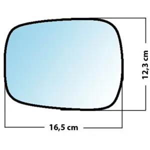 Mad Miroir De Rechange Grand Angle Côté Conducteur Renault Kangoo Mk1 02>07 / Scenic 4x4Vendu parnorauto