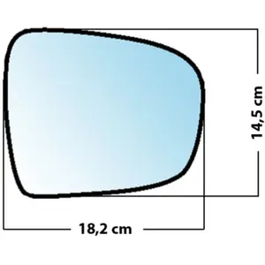 Mad Miroir De Rechange Grand Angle Côté Conducteur Nissan Primastar 2001  / Opel VivaroVendu parnorauto