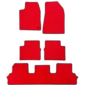 Jeu Complet De Tapis Sur Mesure Rouge En Moquette CoutureVendu parnorauto