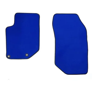 2 Tapis Avant Sur Mesure Bleu En Moquette Couture pas cher