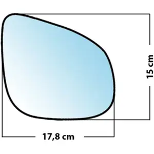 Mad Miroir De Rechange Bombé Côté Passager Renault Kangoo 2013 Vendu parnorauto
