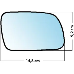 Mad Miroir De Rechange Bombé Côté Passager Peugeot 307 01>09Vendu parnorauto