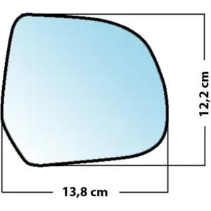 Mad Miroir De Rechange Bombé Côté Passager Dacia Duster 2010  / Lodgy 2012  / NissanVendu parnorauto