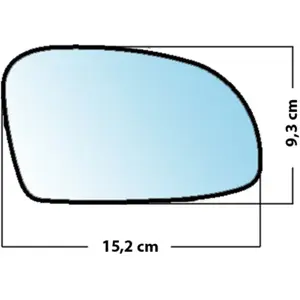 Mad Miroir De Rechange Bombé Côté Passager Citroen Saxo 96>04Vendu parnorauto
