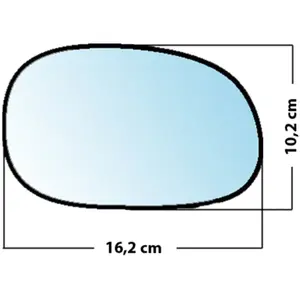 Mad Miroir De Rechange Bombé Côté Passager Renault Laguna I 94>01Vendu parnorauto