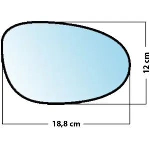 Mad Miroir De Rechange Bombé Côté Passager Renault Espace Iii 96>02Vendu parnorauto