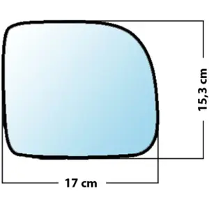 Mad Miroir De Rechange Bombé Côté Passager Renault Kangoo Mk1 / ExpressVendu parnorauto