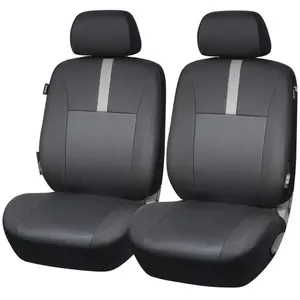 Jeu De 2 Housses Universelles Sièges Avant Voiture Norauto Uranus Noir...Vendu parnorauto