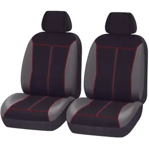 Jeu De 2 Housses Universelles Sièges Avant Voiture Norauto Mars Noir A...Vendu parnorauto