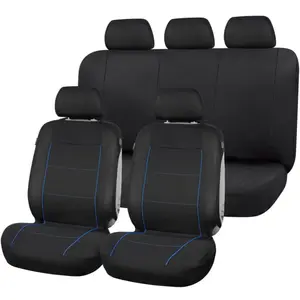 Jeu Complet De Housses Universelles 1er Prix Noir Et BleuVendu parnorauto
