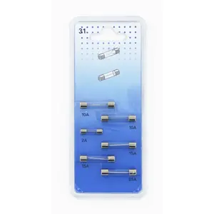 Noname 6 Fusibles En Verre 2-25 A pas cher