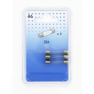 3 Fusibles En Verre 25 AVendu parnorauto