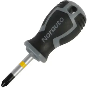 Tournevis Court Phillips Cruciforme Ph2 Norauto pas cher