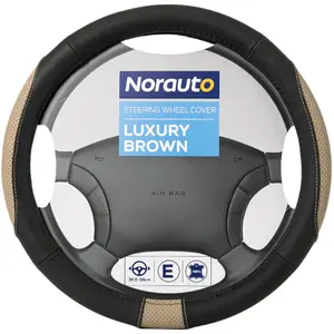 Couvre Volant Luxury Classic Norauto NoirVendu parnorauto