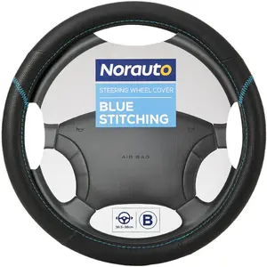 Couvre Volant Norauto En Silicone Noir Et BleuVendu parnorauto